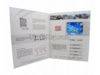 3.5 inch Advertising Video Greeting Card