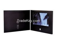 7 Inch Screen Video in Print Booklet Brochure