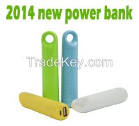 2014 Newest Portable power bank 2600mAh 2200mAh 2000mAh 3000mAh