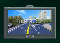 New 7 inch 4GB GPS Navigator Tracker DVR Recorder FM AV BT Free Map