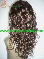 Indian remy hair human hair full lace wig