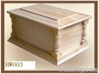 wooden cremation urns