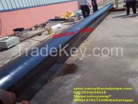 balck pipe wrap tape with butyl rubber adhesive