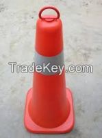 PE traffic cone sandbase 750 mm