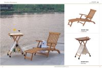 OUTDOOR WOODEN TABLE AND CHAIR SETS