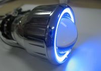 Bi-xenon projector lens light with angel eye