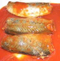 canned mackerel in tomato sauce