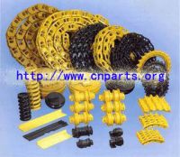 excavator spare parts, track chain, track shoe, bolt, nut