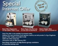 Special Internet Offer-Espresso Machines