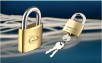 Thick Type Polished Brass Padlock