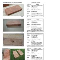 Hand made Clay Bricks and Tiles