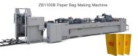 Sheet feeding paper bag making machine ZB1100B
