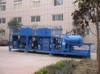 base oil regeneration , oil recycling machines