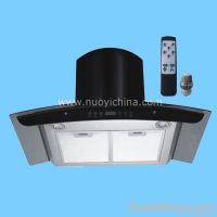 3/5 speed , Tempered Glass Kitchen Hood