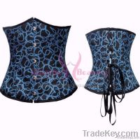 Blue Steel Boned Corset