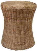 Rattan fishtail stool