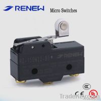 Short hinge roller lever type micro switch (UL/CE/CCC Certificates)