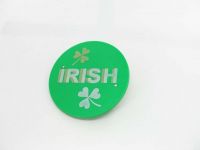 shamrock brooch