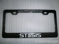 carbon fiber American car license plate frame