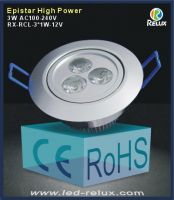 led downlight RX-RCL-3*1W-W-12V