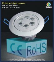 led ceiling light RX-RCL-6*1W-W-12V