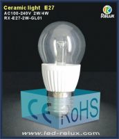 led ceramic bulb  RX-E27-2W-GL01