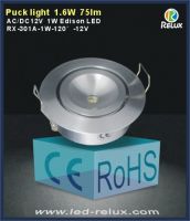 led puck lights RX-201B-1W-30-12V