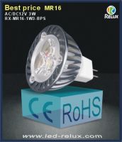 led lights RX-MR16-1W3-W-BPS