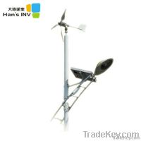 Wind and solar hybrid streetlights