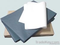White sandwich paper food packing