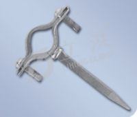 Heavy Duty Pipe Clamp with Square Nail