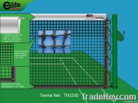 Tennis Net, 3.0mm Braided Netting, Handmade, Leather Headband, Double