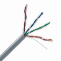 UTP CAT5e LAN Cable Assembly in Solid Gray Color, with 100 &Acirc;&plusmn; 15&Icirc;&copy; Imped