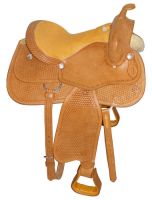 Hand Tooled Western Saddle