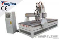 wood cnc router TJ1325 with 2 heads