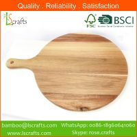 High quality Acacia Wooden Racket Cutting Board from Chinese manufacturer