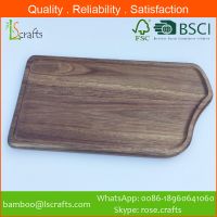 China Wholesales  Acacia Wooden Bread Cutting Board