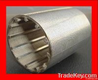 wedge wire cylinder water well screen