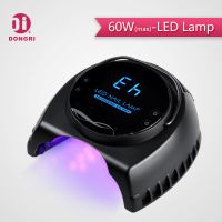 60w Uv Led Nail Curing Lamp With Huge Ditital Display