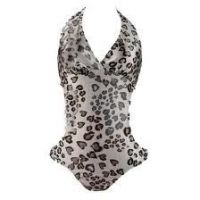 Animal Print Top Monokini