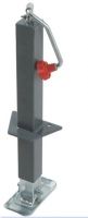 Square, A-Frame Trailer Jack - Drop Leg - Top wind - 15" Lift - 5, 000