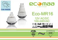 Eco-MR16 Series  6W&7W MR16 Lamp with Fan inside