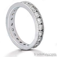 wedding band 1.47 Ct. E VVS1 high quality diamonds new