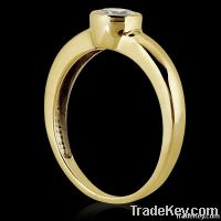 0.75Ct.diamonds yellow gold engagement ring new