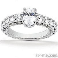 2.51 Ct. Diamond anniversary ring F VVS1 diamonds ring