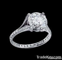 Gorgeous diamonds royal engagement ring 2.36 cts. New