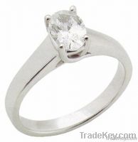 Gorgeous diamonds 1.65 ct. anniversary ring gold white