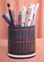World's Smallest 5000 Years Calendar on a Pen Stand