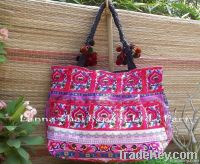 totes bag from embroidered fabric
