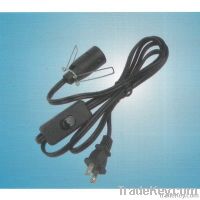 E12 Salt lamp power cord, Light Cord Set, Lamp Cord